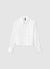 Camicia crop simil satin