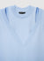 Maglia con scollo a V sovrapposto