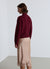 Pullover mit einfarbigem Perkins-Kragen