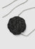 Choker con strass e applicazione floreale