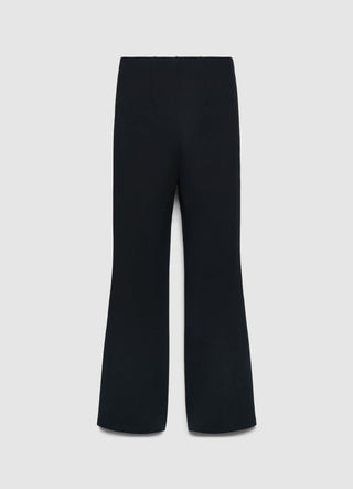 Leggings lunghi a costine svasati