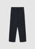 Pantaloni dritti in velluto a coste con risvolto