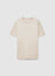Plain-colour crew neck T-shirt