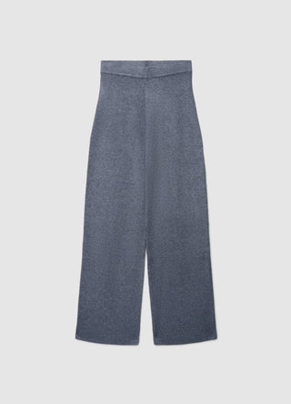 Pantaloni straight in maglia a gamba dritta