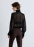 Blouse with sash belt