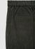 Pantaloni dritti in velluto a coste con risvolto