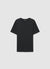 Ribbed crew neck T-shirt