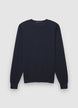 Plain crew neck sweater - XXL