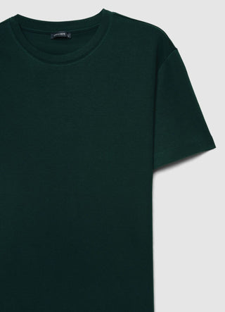 T-shirt girocollo tinta unita