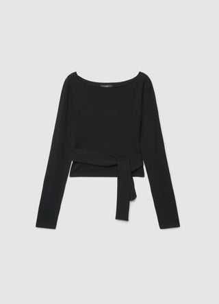 Maglia aderente con fusciacca
