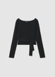 Maglia aderente con fusciacca - XS