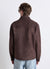 Giubbotto overshirt simil camoscio con bottoni
