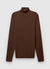 Pull à col roulé uni