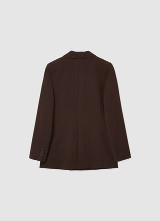 Double-breasted two-button jacket