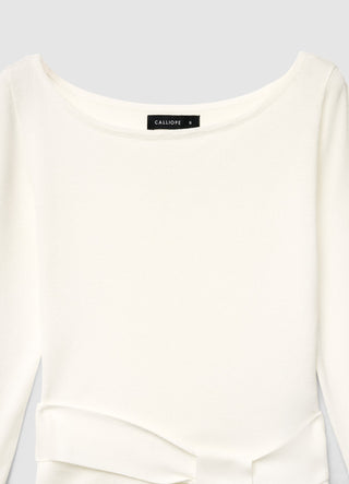 Maglia aderente con fusciacca