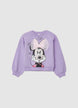 Sweatshirt mit Minnie®-Print und Tüllschleife - 7-8