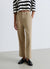 Pantaloni con elastico in vita e risvolto