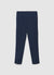 Long trousers with elastic waistband