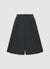 Pantaloni culotte con pinces e vita elasticizzata