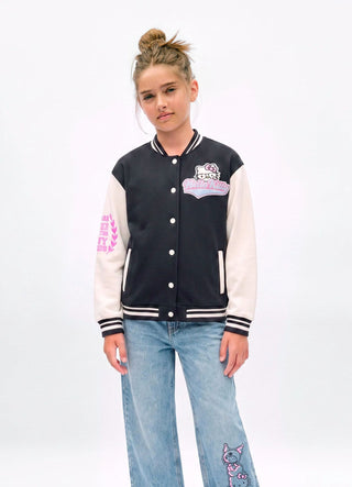 Bomber college  con patch Hello Kitty
