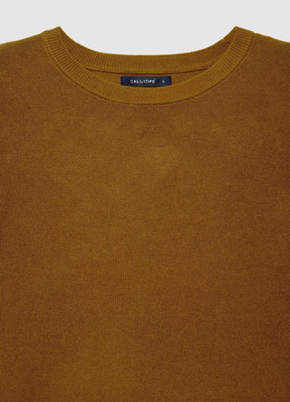 Plain crew neck sweater