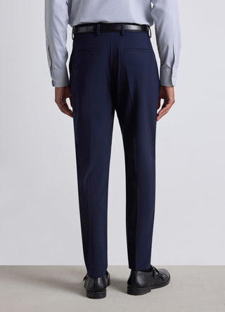 Pantaloni lunghi sartoriali a tinta unita