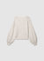 Strickpullover mit Rundhalsausschnitt und schimmerndem Pointelle-Effekt