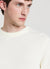 Knitted crew neck jumper