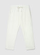 Linen blend jogger trousers - XL