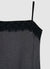Vestito midi con spalline sottili e pizzo