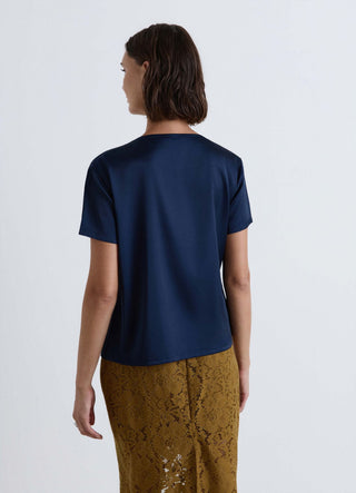 Uni-Farben-Bluse