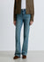 Jeans bootcut a vita regolare