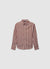 Camicia a righe con maniche lunghe
