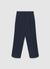 Pantaloni con elastico in vita e risvolto