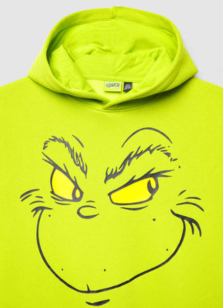 Felpa over con cappuccio e stampa Grinch®