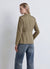 Giacca stile militare con tasche a patta
