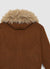 Maglia con cappuccio e zip frontale