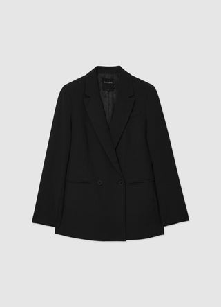 Double-breasted two-button jacket