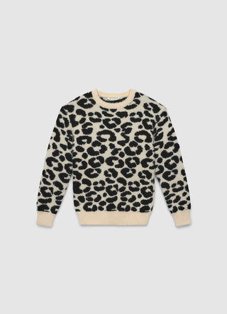 Maglia con stampa animalier