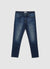 Jeans skinny a tinta unita