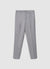 Long trousers with elastic waistband