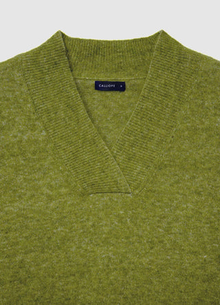 Pull à col en V