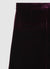 Pantaloni straight in ciniglia a tinta unita