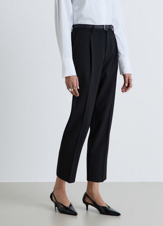 Pantaloni lunghi con pinces