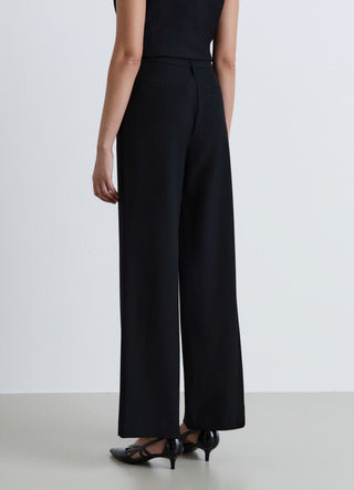 Pantaloni palazzo tinta unita