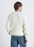 Maglia girocollo a nido d’ape