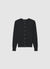 Cardigan girocollo con bottoni