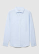 Camicia classica misto lino - L