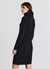Rollkragenpullover mit Zopfmuster