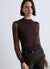 T-shirt con maniche in pizzo